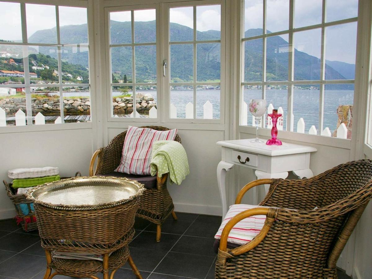 Two-Bedroom Holiday Home In Leikanger 레이캉에르 외부 사진